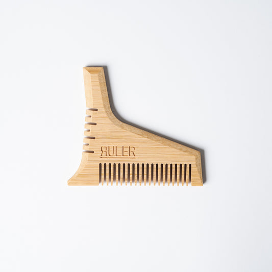 OG Beard Shaping Comb for classic sharp beard lines by Ruler